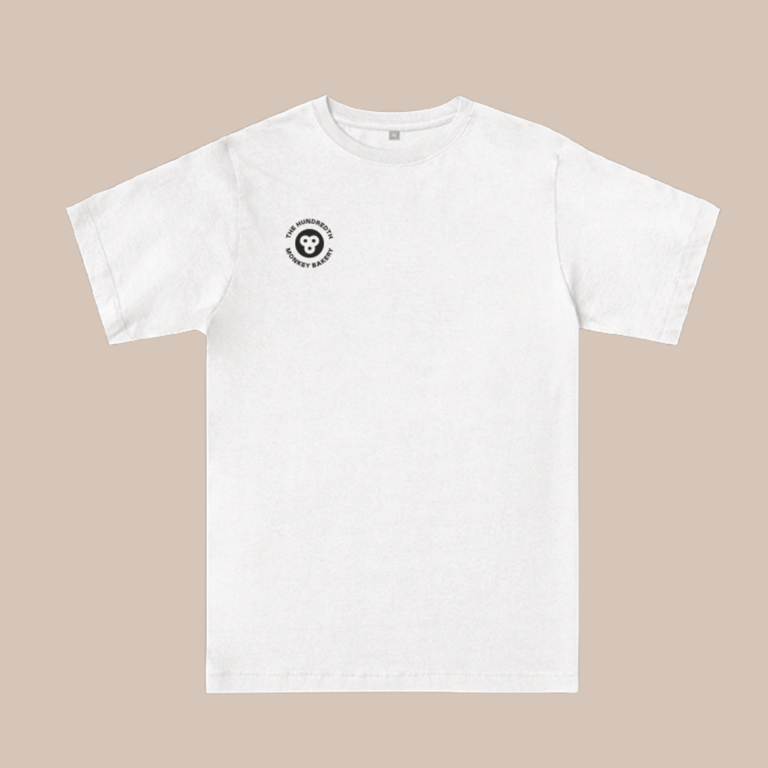 T-Shirt — Minimal Logo / Back Slogan